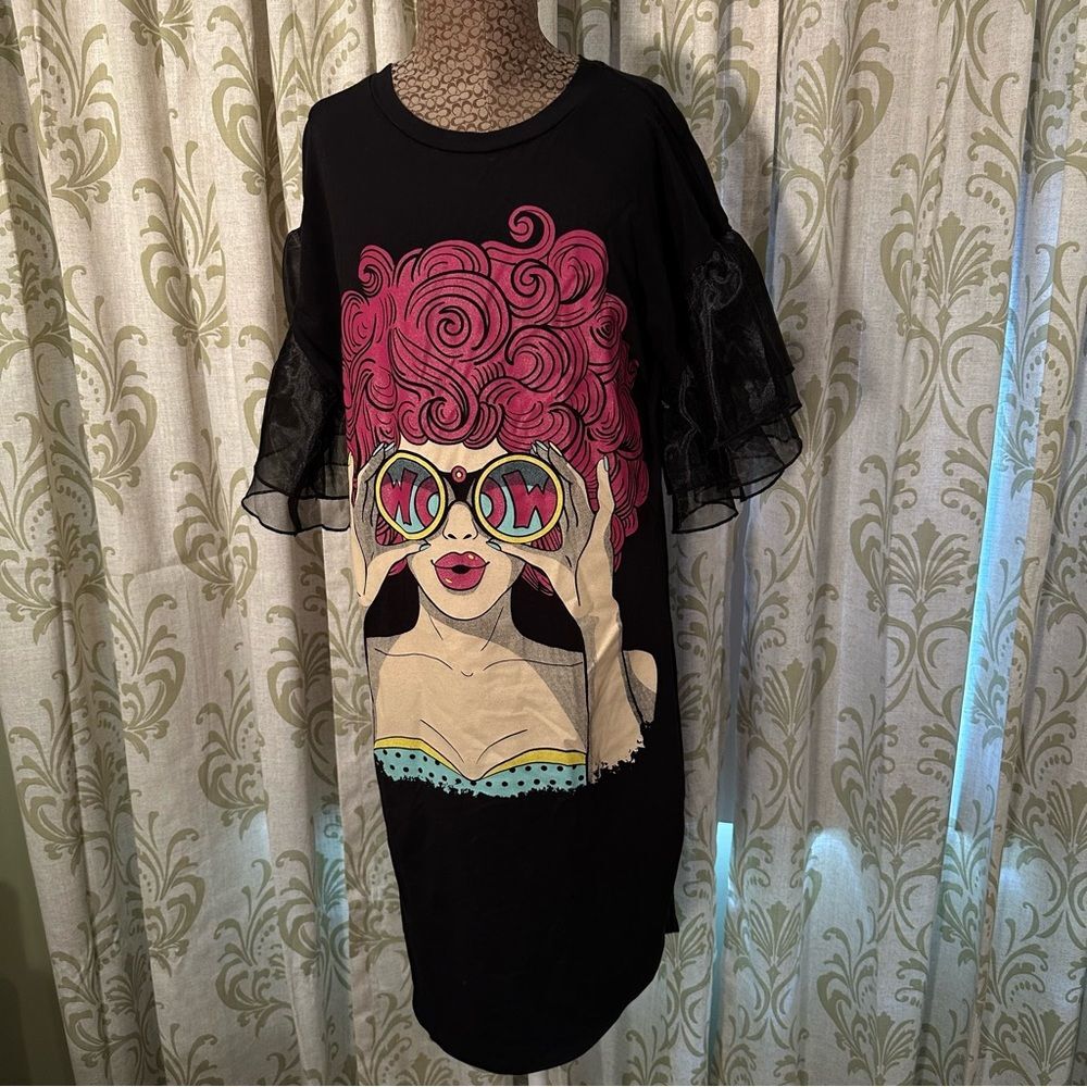 NWT Shirt Top with Fun Flair!